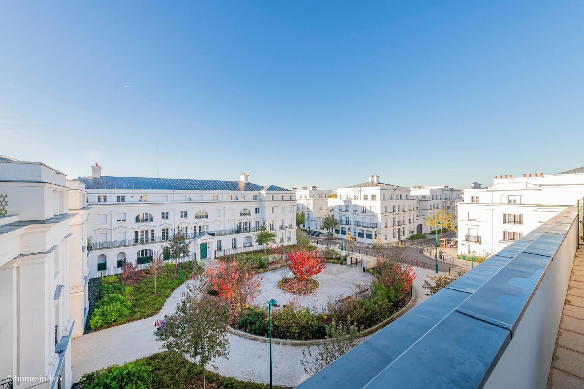 Le Cartier Appt F3, 7mn Disneyland, Parking,terrace Apartment