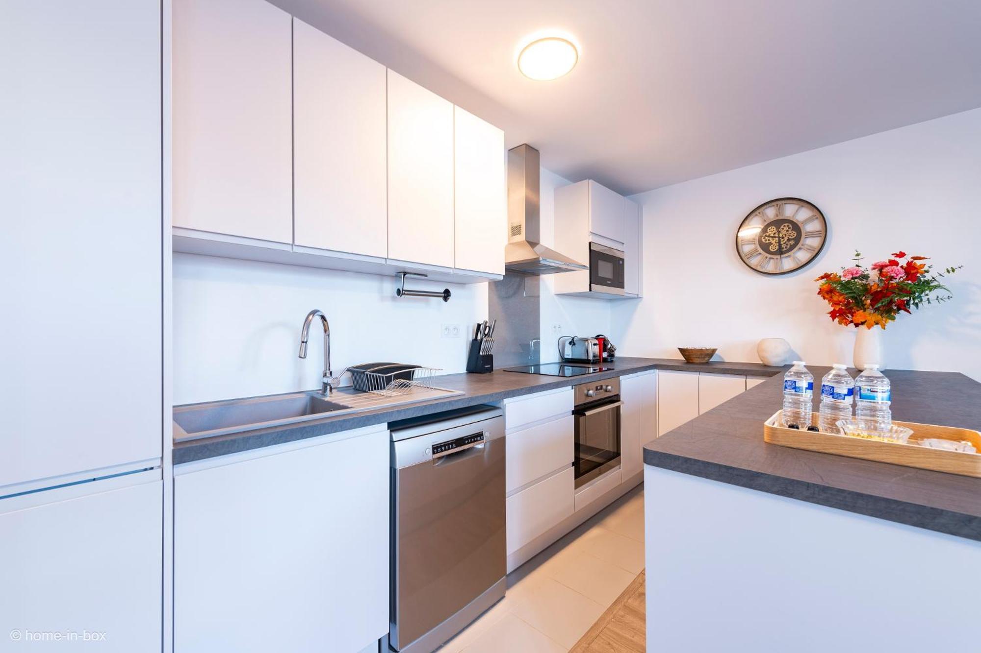 Le Cartier Appt F3, 7mn Disneyland, Parking,terrace Apartment