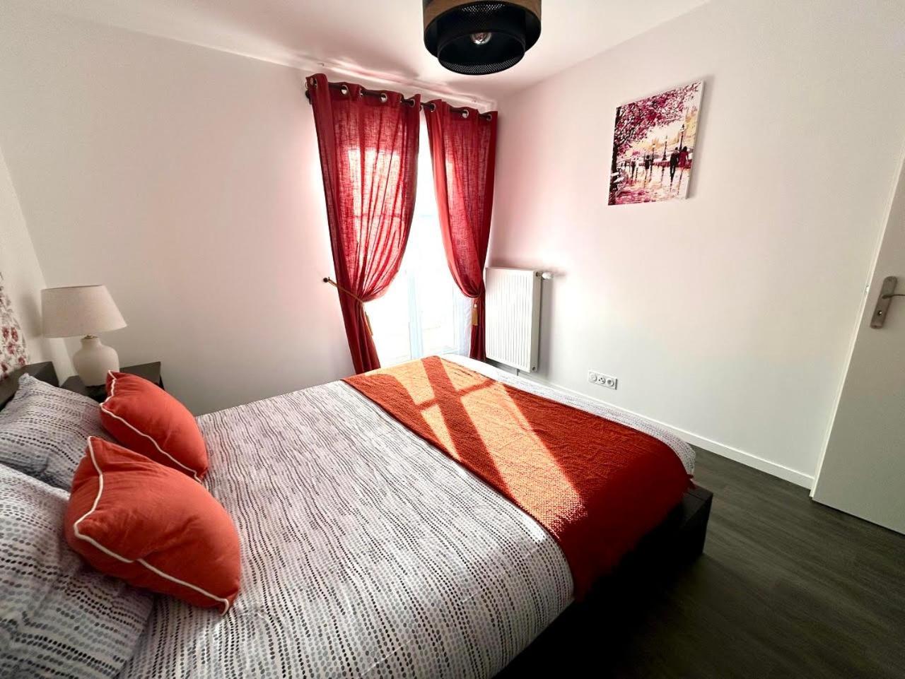Le Cartier Appt F3, 7mn Disneyland, Parking,terrace Apartment *